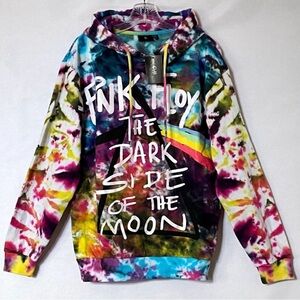 Pink Floyd (Perryscope Productions) The Dark Side of the Moon Tie-Dye Hoodie
